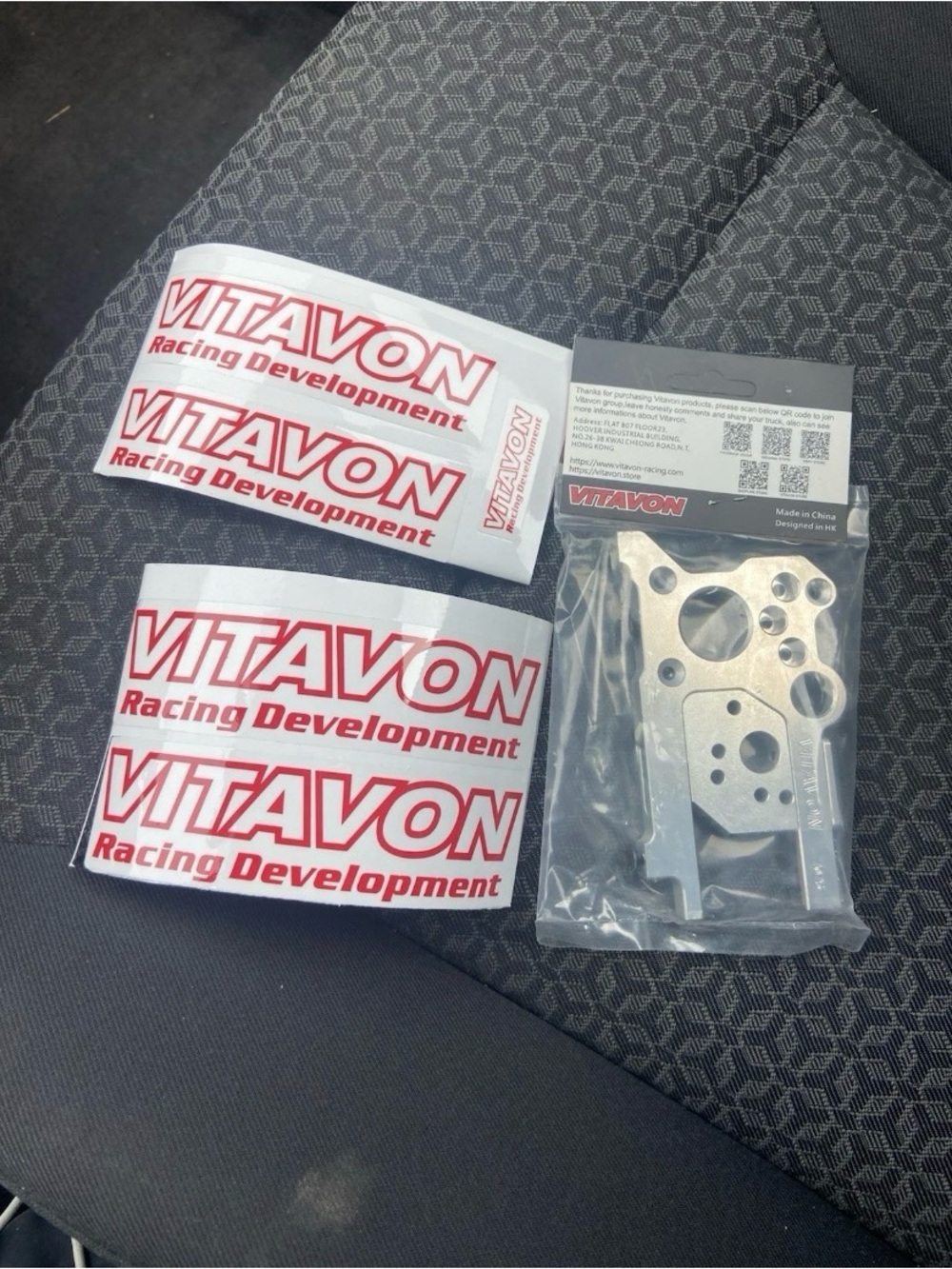 Vitavon CNC aluminum #7075 Motor Mount for Arrma Kraton/Outcast 8S 1/5 Silver